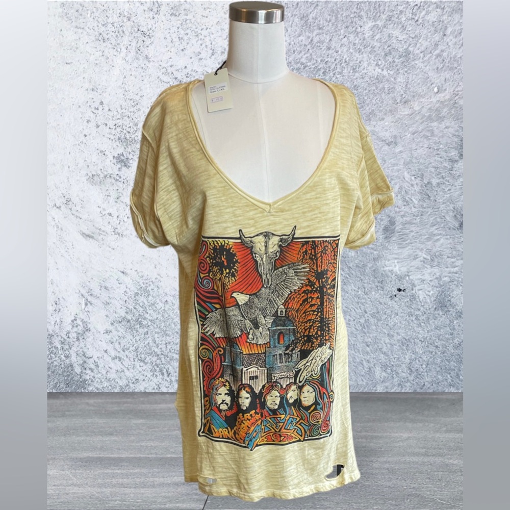 Jaded Gypsy Eagles Hotel California vintage T